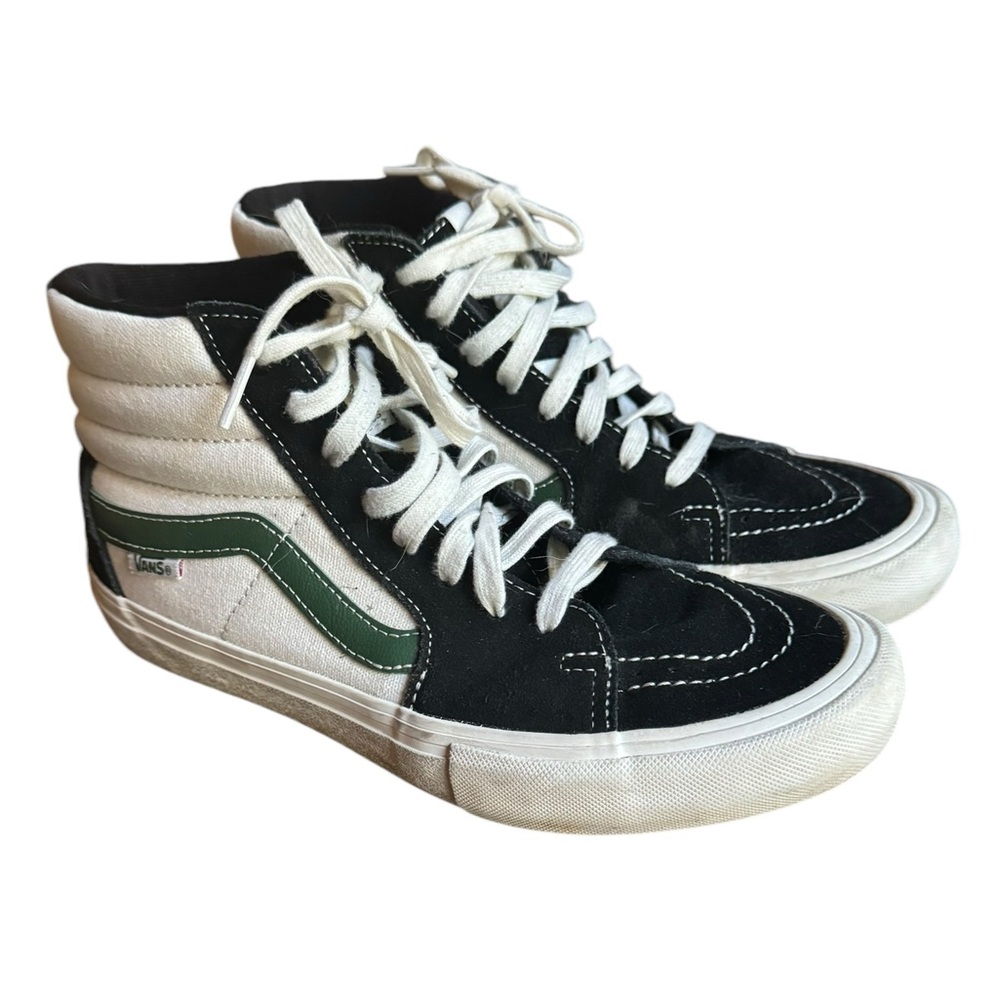 Vans Canvas/Suede Skater Hi-Top Shoes